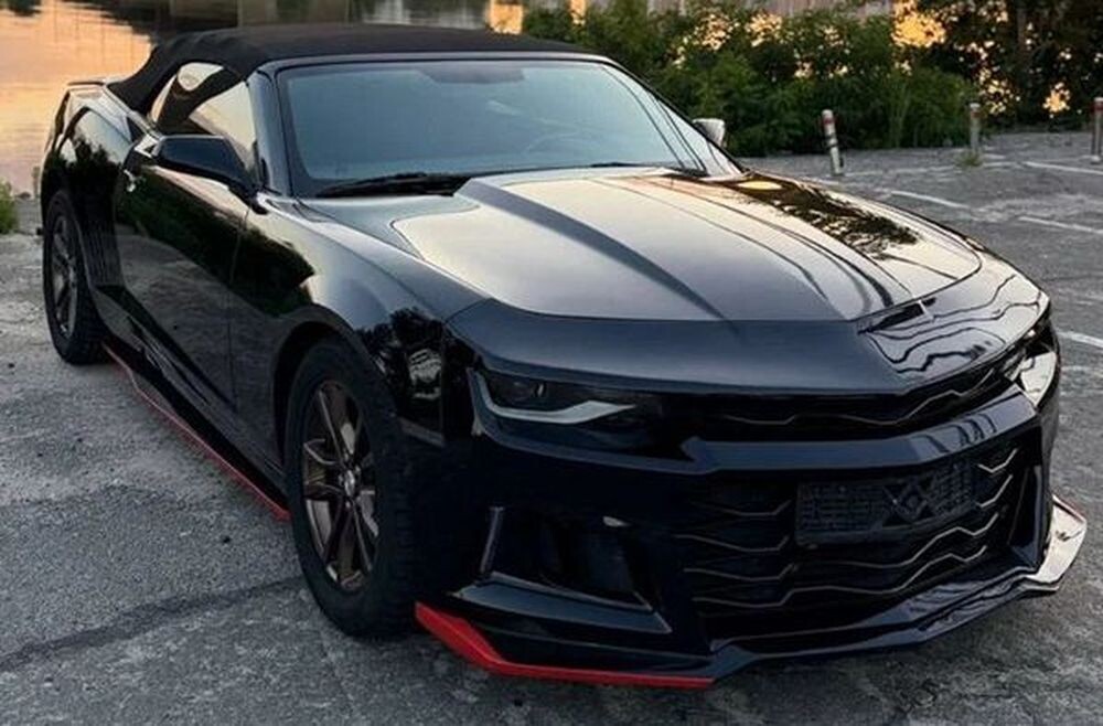 091 Прокат кабріолет Chevrolet Camaro чорний  