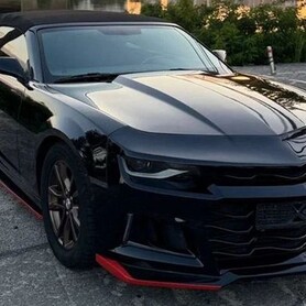 091 Прокат кабріолет Chevrolet Camaro чорний - авто на весілля у Києві - портфоліо 1