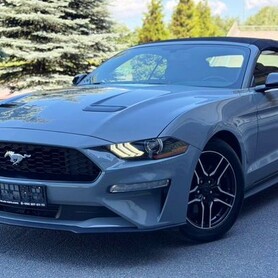 027 Прокат кабріолет Ford Mustang GT сірий - авто на весілля у Києві - портфоліо 2