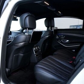 243 Оренда Mercedes-Benz S63 AMG W222 білий - авто на весілля у Києві - портфоліо 6