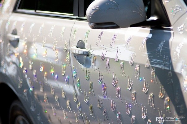 Toyota Camry Swarovski crystals  