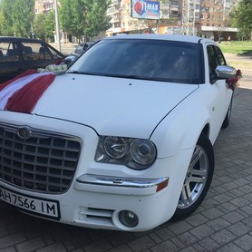 Свадебный Chrysler 300С белый, заказ авто - авто на весілля у Донецьку - портфоліо 4