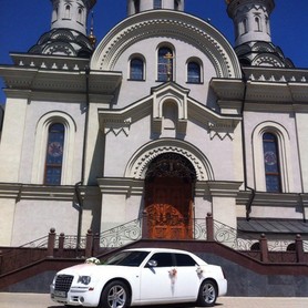 Свадебный Chrysler 300С белый, заказ авто - авто на весілля у Донецьку - портфоліо 3
