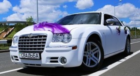 Свадебный Chrysler 300С белый, заказ авто - авто на весілля у Донецьку - портфоліо 1