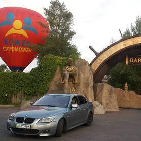 BMW 530i e60 - авто на весілля у Дніпрі - портфоліо 2