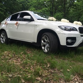 BMW X6 Біла - авто на весілля у Хусті - портфоліо 4