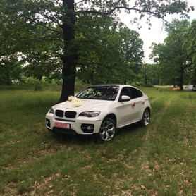 BMW X6 Біла - авто на весілля у Хусті - портфоліо 2
