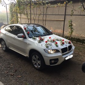 BMW X6 Біла - авто на весілля у Хусті - портфоліо 1