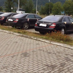Mercedes S-class Чорна і біла - авто на весілля у Хусті - портфоліо 4