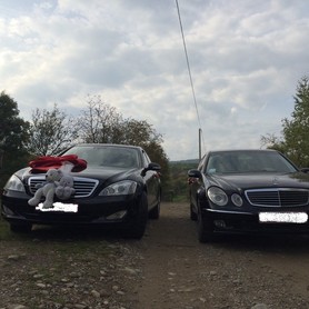 Mercedes S-class Чорна і біла - авто на весілля у Хусті - портфоліо 5