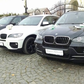BMW X6 Біла & X5 чорні - авто на весілля у Хусті - портфоліо 1