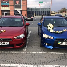 Mitsubishi Lancer X - авто на весілля у Львові - портфоліо 1