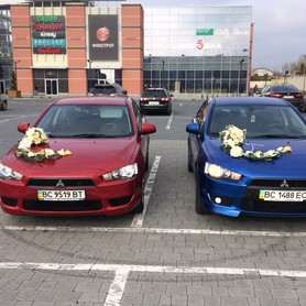 Mitsubishi Lancer X - авто на весілля у Львові - портфоліо 3