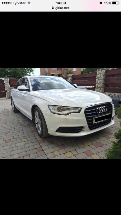 Audi a6 2015 рік 