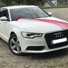 Audi a6 2015 рік - авто на весілля у Тернополі - портфоліо 4