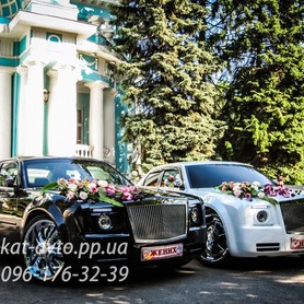 Rolls-Royce Phantom - авто на весілля у Харкові - портфоліо 1
