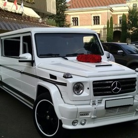 Mercedes-Benz G500 КУБІК - авто на весілля у Львові - портфоліо 1