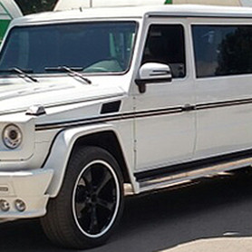 Mercedes-Benz G500 КУБІК - авто на весілля у Львові - портфоліо 4