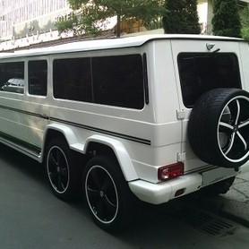 Mercedes-Benz G500 КУБІК - авто на весілля у Львові - портфоліо 3
