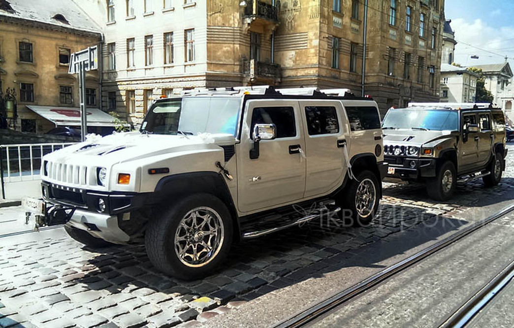 Hummer H2 белый 