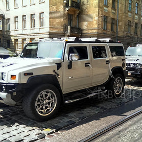 Hummer H2 белый - авто на весілля у Рівному - портфоліо 4