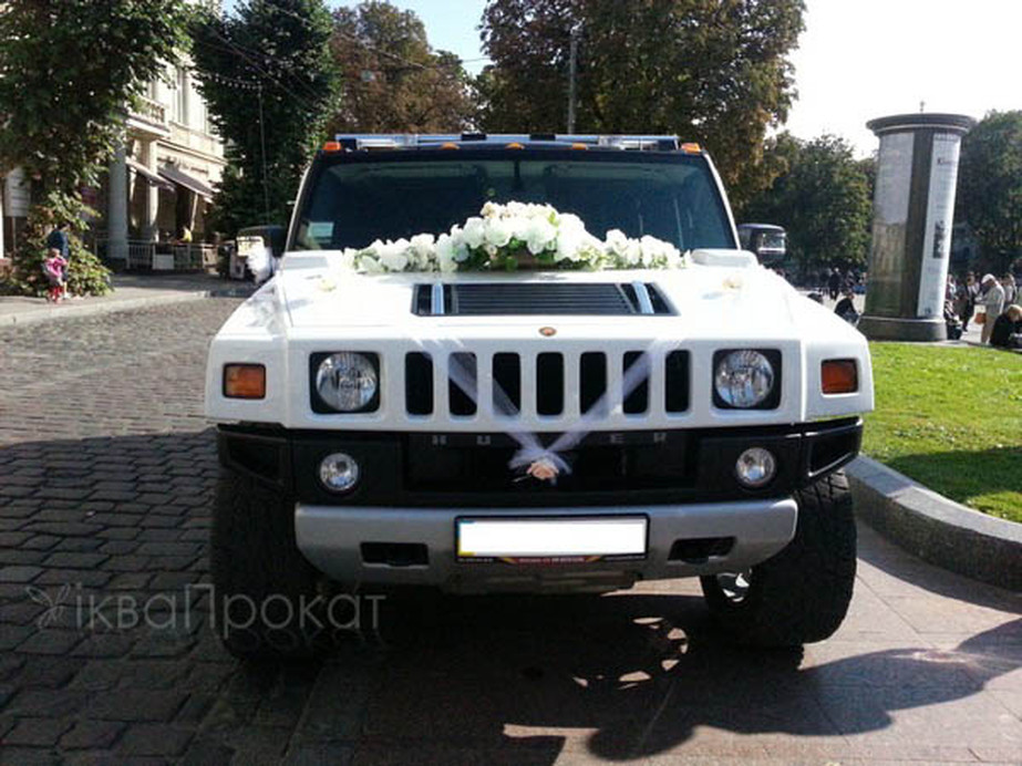 Hummer H2 белый 