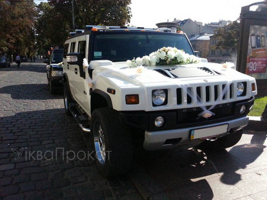 Hummer H2 белый 