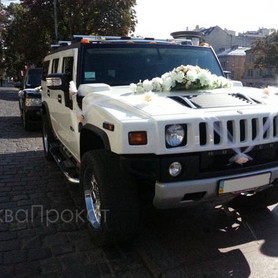Hummer H2 белый - авто на весілля у Рівному - портфоліо 5