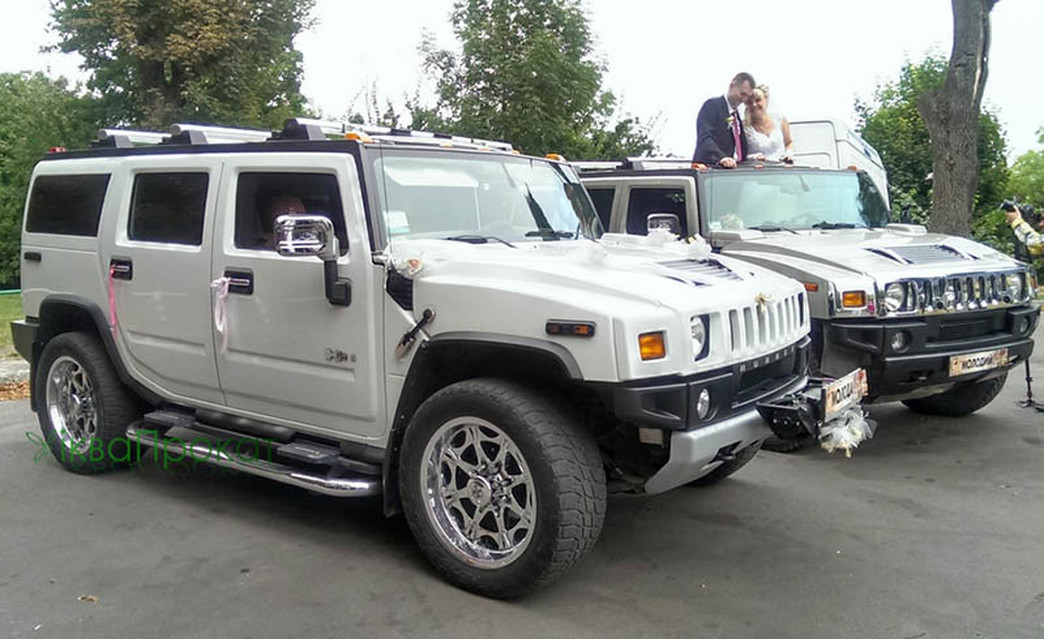 Hummer H2 белый 