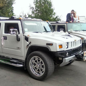 Hummer H2 белый - авто на весілля у Рівному - портфоліо 1