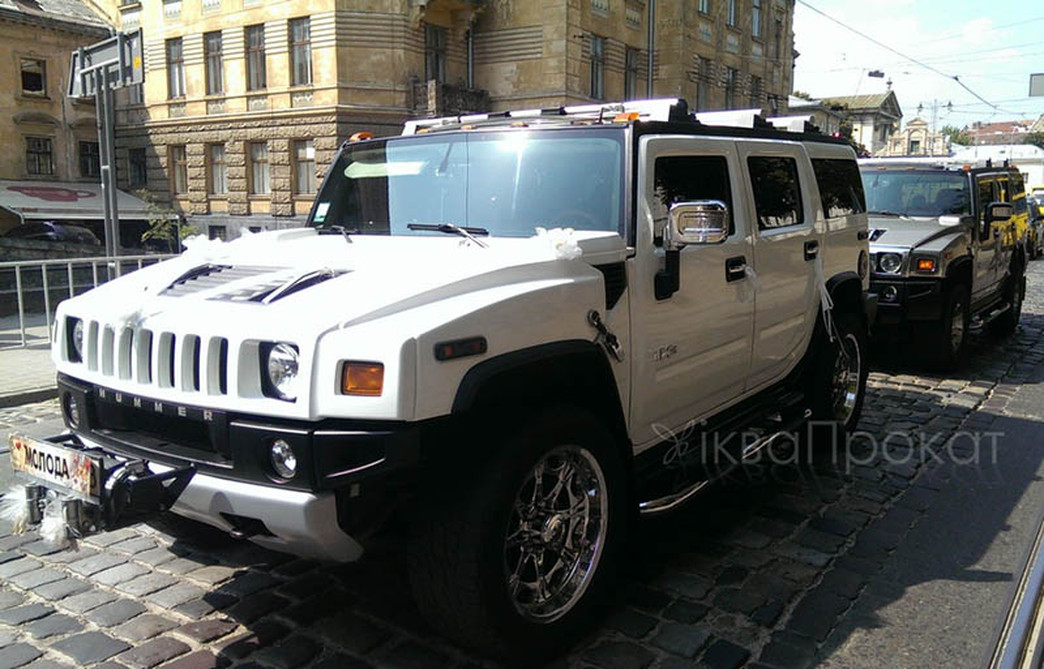 Hummer H2 белый 