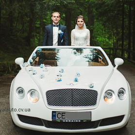 Bentley кабріолет - авто на весілля у Чернівцях - портфоліо 1
