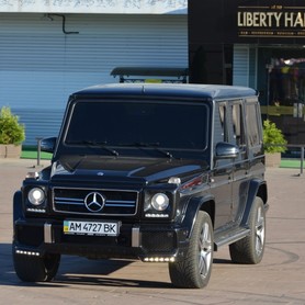 Мерседес G-6.3 AMG - авто на весілля у Хмельницькому - портфоліо 4