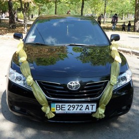 Toyota Camry черная - авто на весілля у Миколаєві - портфоліо 2