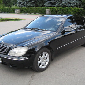 Mercedes S500 W220 - авто на весілля у Полтаві - портфоліо 2