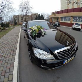 Mercedes S-klasse - авто на весілля у Кривому Розі - портфоліо 1