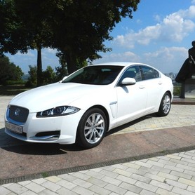 Jaguar XF - авто на весілля у Чернігові - портфоліо 2