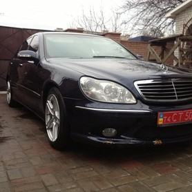 Mersedes S500 - авто на весілля у Сумах - портфоліо 1