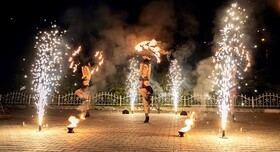 Огненное и пиротехническое шоу (фаер шоу) | Шоу-студия ЭРИАЛ - артист, шоу у Одесі - портфоліо 2