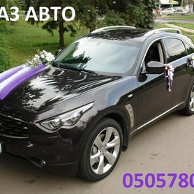 Infiniti - авто на весілля у Донецьку - портфоліо 2